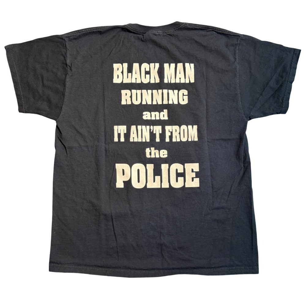 Vintage Obama 08 Stop The Drama Change We Can Believe In T-Shirt XL Black